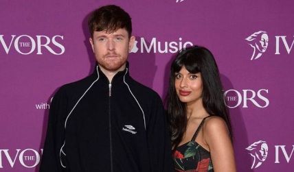 Jameela Jamil is dating James Blake.